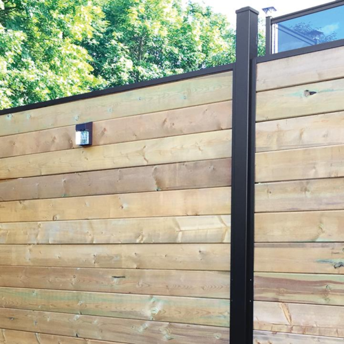Wood Fence Install